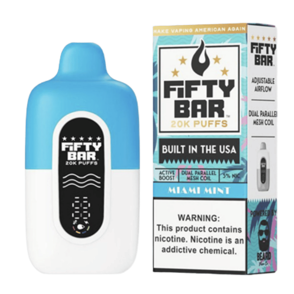 FIFTY BAR V2 MIAMI MINT 5CT